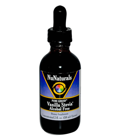 Vanilla Stevia Alcohol Free, NuNaturals (59ml) - Click Image to Close