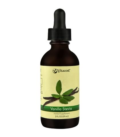 Vanilla Liquid Stevia Extract, Vitacost (59ml) - Click Image to Close